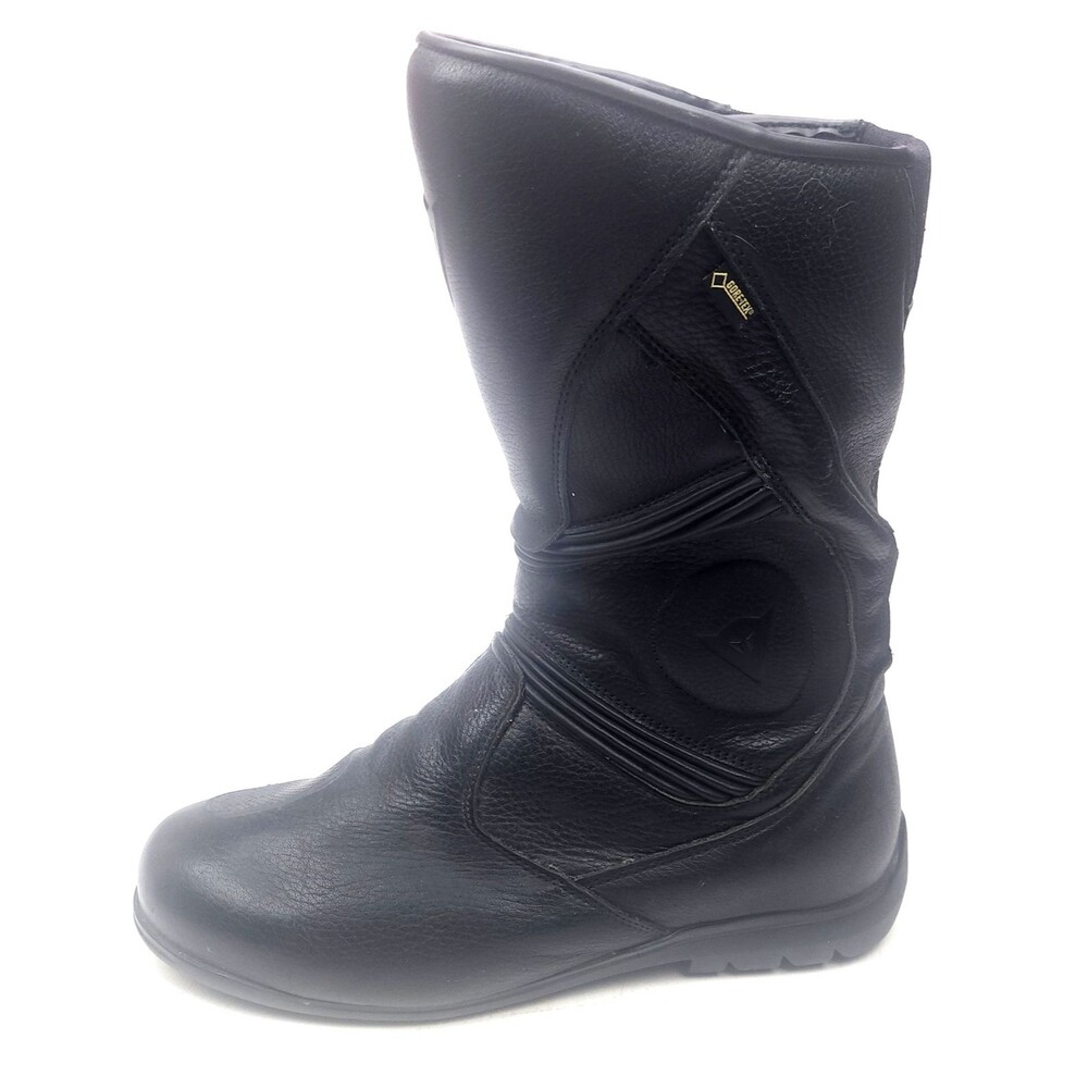 DAINESE Fulcrum GT G Gore Tex Black Leather Riding Motorcycle Boots US 12.5